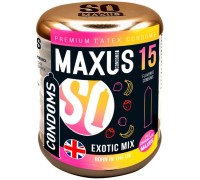Презервативы Maxus №15 Exotic Mix экзотический микс в металлическом кейсе