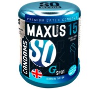 Презервативы Maxus №15 G Spot для стимуляции точки G в металлическом кейсе