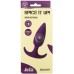 Анальная пробка со смещенным центром тяжести Spice it up Delight Ultraviolet - фото 3