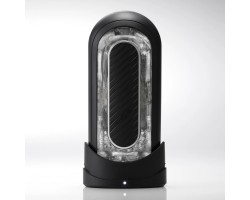 Мастурбатор Tenga Flip Zero Gravity с вибрацией черный