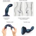 Фаллоимитатор Strap-On-Me Dildo Plug Snaky синий 17 см - фото 1