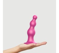 Фаллоимитатор Strap-On-Me Dildo Beads L розовый 16 см