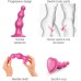 Фаллоимитатор Strap-On-Me Dildo Beads L розовый 16 см - фото 1