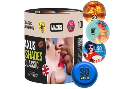 Презервативы Maxus №100 So Much Sex Classic классические