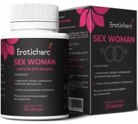 Возбуждающие капсулы для женщин Erotichard Sex Woman 20 шт