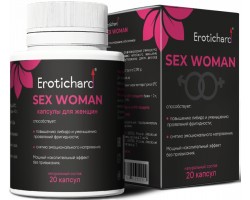 Возбуждающие капсулы для женщин Erotichard Sex Woman 20 шт