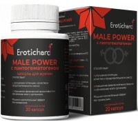 Возбуждающие капсулы для мужчин Erotichard с пантогематогеном 20 шт