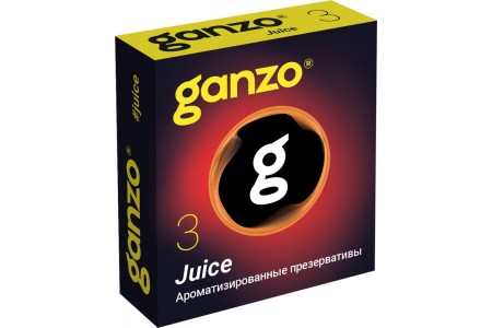 Презервативы Ganzo №3 Juice микс ароматов