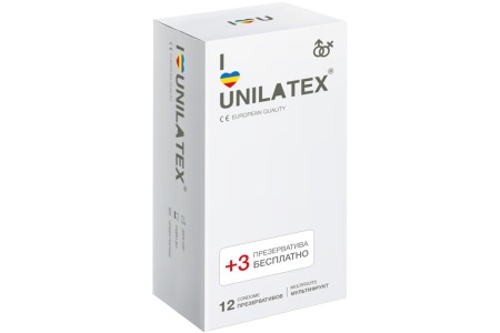 Цветные и ароматизированные презервативы Unilatex Multifruits 15 шт