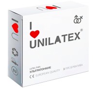 Ультратонкие презервативы Unilatex Ultrathin 3 шт