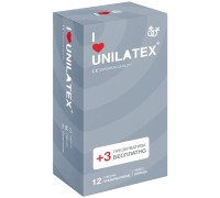 Ребристые презервативы Unilatex Ribbed 15 шт
