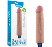 Классический вибратор Real Softee 24 см