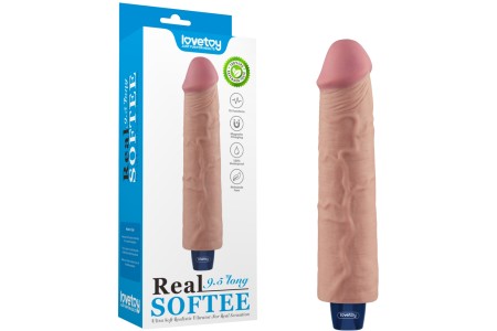 Классический вибратор Real Softee 24 см