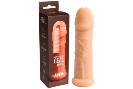 Реалистичная насадка на пенис Real Extra Sense Rings