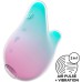 Вакуумно-волновой стимулятор с вибрацией Satisfyer Mermaid Vibes мятно-розовый - фото 1
