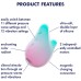 Вакуумно-волновой стимулятор с вибрацией Satisfyer Mermaid Vibes мятно-розовый - фото 4