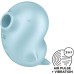 Вакуумно-волновой стимулятор с вибрацией Satisfyer Sassy Seal голубой - фото 1
