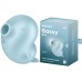 Вакуумно-волновой стимулятор с вибрацией Satisfyer Sassy Seal голубой - фото