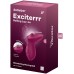 Клиторальный вибростимулятор Satisfyer Exciterrr бордовый - фото 5