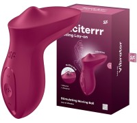 Клиторальный вибростимулятор Satisfyer Exciterrr бордовый