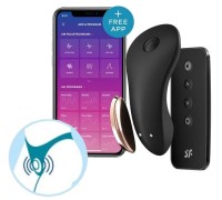 Клиторальный смарт-вибростимулятор Satisfyer Little Secret черный