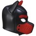 Фетиш-маска собаки Angry Dog M черно-красная - фото 3