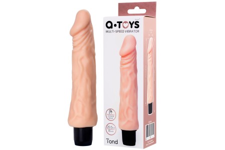 Реалистичный вибратор с ярко выраженной головкой A-Toys by Toyfa Tond 21 см