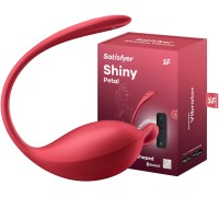 Мощный смарт-вибростимулятор Satisfyer Shiny Petal красный