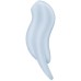 Вакуумно-волновой стимулятор клитора с вибрацией Satisfyer Pocket Pro 1 голубой - фото 2
