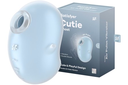 Вакуумно-волновой стимулятор с вибрацией Satisfyer Cutie Ghost
