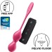 Вагинальные смарт-шарики с вибрацией Satisfyer Love Birds 2 красные - фото 1