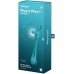 Многофункциональный вибратор для пар с гибкой основой Satisfyer Plug & Play 1 голубой - фото 5