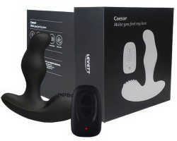 Стимулятор простаты с вращающейся головкой Levett Caesar 13 см