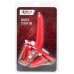Двойной страпон красного цвета на трусиках Black and Red by Toyfa 15 см и 9 см - фото 4