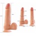 Реалистичный фаллоимитатор Best Cock с мошонкой на присоске 23 см - фото 2