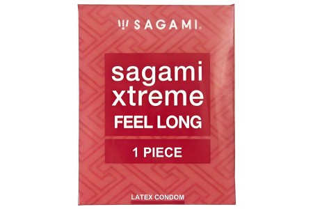 Презерватив утолщенный Sagami Xtreme Feel Long 1 шт
