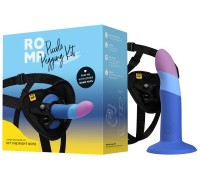 Фаллоимитатор с трусиками Romp Piccolo Pegging Kit 14 см