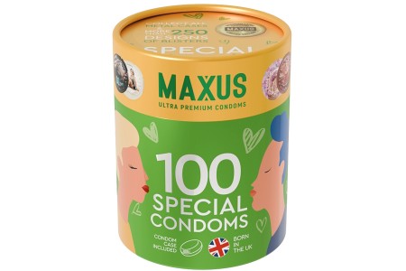 Презервативы Maxus №100 So Much Sex Special точечно-ребристые