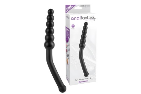 Анальный стимулятор с изогнутой ручкой Pipedream Fun Flex Anal Wand