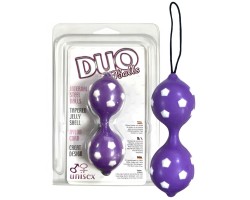 Двойные вагинальные шарики Duo Balls Hot Purple