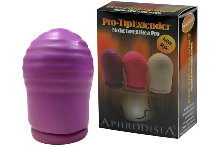 Удлиняющая насадка из латекса Pro-​Tip Extender фиолетовая