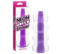 Фиолетовый мастурбатор  Pipedream Neon Jelly Strokers