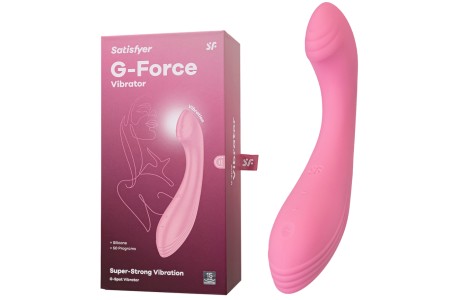 Розовый вибратор для точки G Satisfyer G-Force