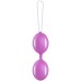 Вагинальные шарики со смещенным центром тяжести Sex Fan Toy бело-розовые - фото 1