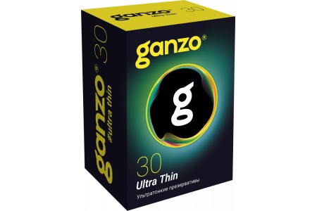 Презервативы Ganzo №30 Ultra Thin ультратонкие