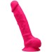 Фаллоимитатор с эффектом памяти SilexD Premium Dildo 23 см розовый - фото 1