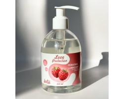 Увлажняющий лубрикант Lola games Love Protection Raspberry 300 гр