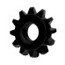 Эрекционное черное кольцо Power Plus Coock Ring - фото 3