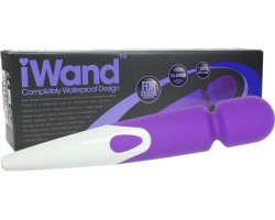 Перезаряжаемый вибромассажер iWand Purple
