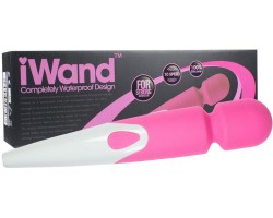 Перезаряжаемый вибромассажер iWand Pink